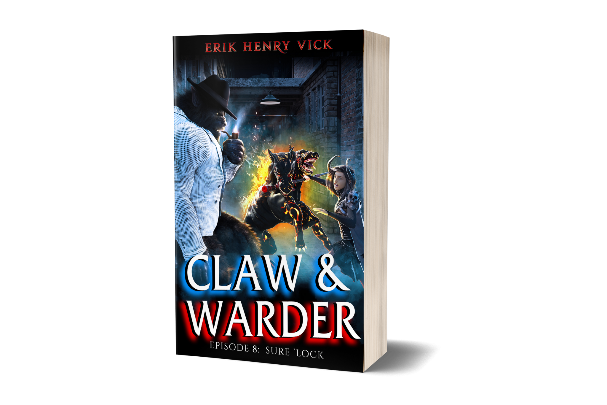 Signed Copy Of Sure ‘lock Claw And Warder Episode 8 Erik Henry Vick 8623